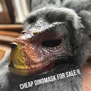 Dinomask for sale – Handmade Cosplay Head (READ DESC)