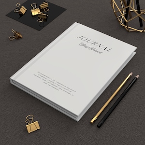 Matte Hardcover Journal: Classic Writing, Sketching, and Note-Taking