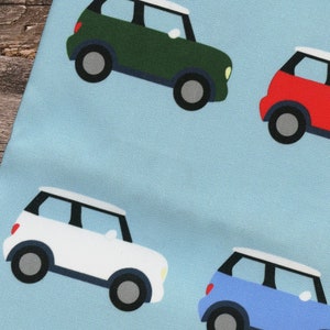 Multi Color Mini Cooper Linen Tea Towel by SBMathieu