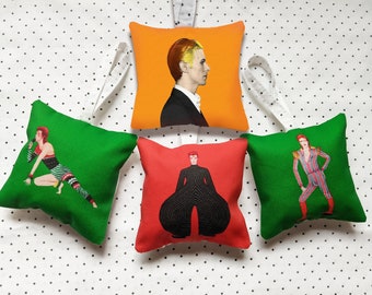 David Bowie Tribute Ornaments by SBMathieu