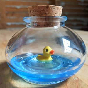 Miniature Rubber Duckie Terrarium by SBMathieu
