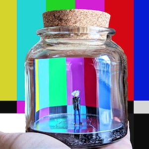 Andy Warhol Tribute Miniature Terrarium by SBMathieu