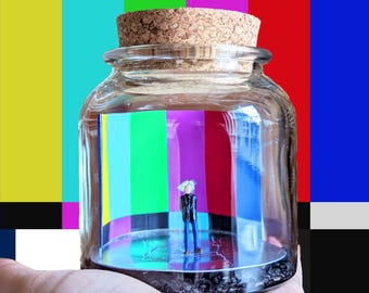 Andy Warhol Tribute Miniature Terrarium by SBMathieu