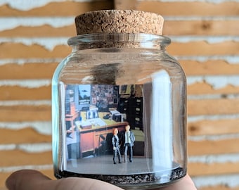X Files Tribute Miniature Terrariums by SBMathieu