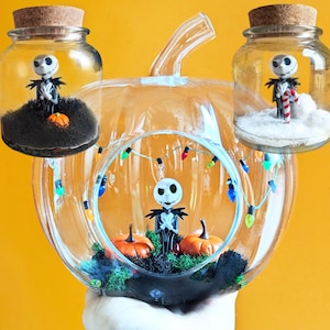 Jack Skellington Tribute Miniatur Terrarium von SBMathieu