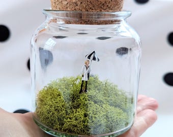 Moira Rose Tribute Miniature Terrarium by SBMathieu