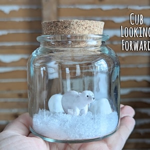 Miniature Polar Bear Terrarium by SBMathieu