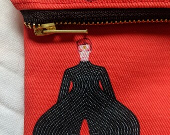⭐️David Bowie クラッチバッグ ⭐️David Bowie クラッチバッグ Kayci Wheatley】