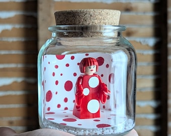 Yayoi Kusama Tribute Miniature Terrarium by SBMathieu