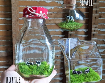 Miniature Holstein Terrarium by SBMathieu