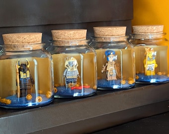 Ancient Egyptian Minifigure Terrariums by SBMathieu