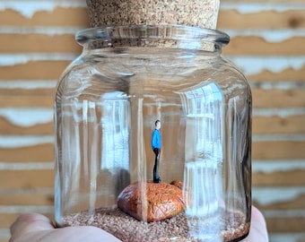 Spock Star Trek Tribute Terrarium by SBMathieu