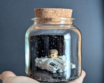 Millennium Falcon Tribute Miniature Terrariums by SBMathieu