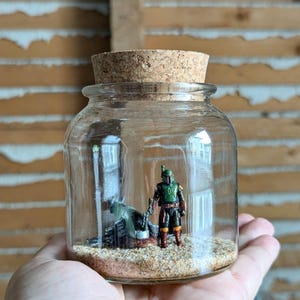 Boba Fett Tribute Miniature Terrariums by SBMathieu