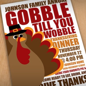 THANKSGIVING TENT CARDS and Labels- Instant Editable Printable Pdf ...