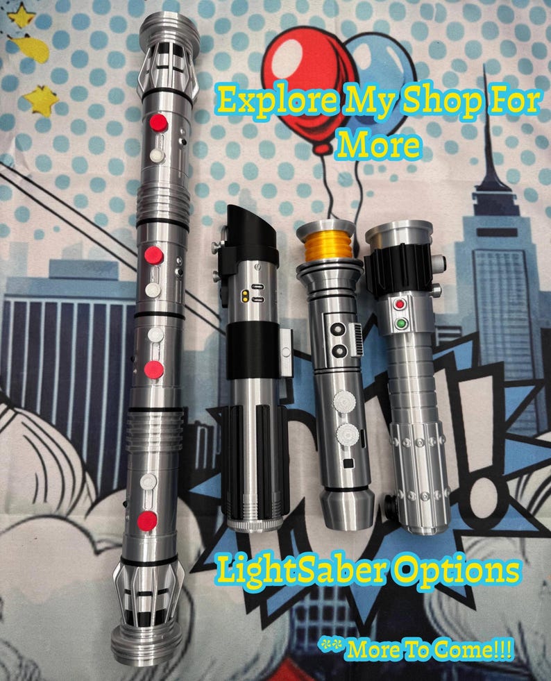 Sable de luz plegable impreso en 3D de Mara Jade imagen 15