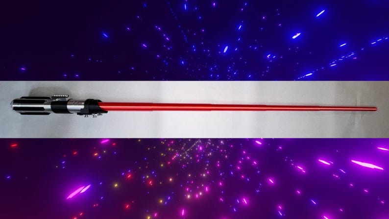 Składany miecz świetlny Dartha Vadera w 3D zdjęcie 2