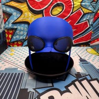 Invincible Mask/cowl EVA Foam Patterns + Eye Lens 3D Model + Fabric ...