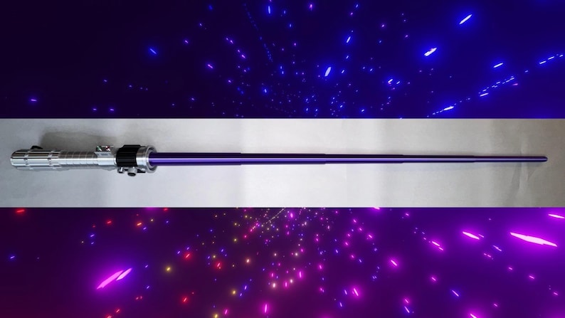 Sable de luz plegable impreso en 3D de Mara Jade imagen 2