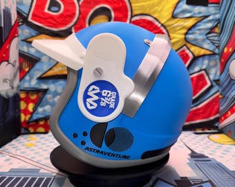 Orange or Blue Arc Raiders Inspired 3D Printed Ryder Helmet