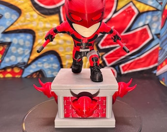 Daredevil Born Again Rooftop Mini  3d Printed Display