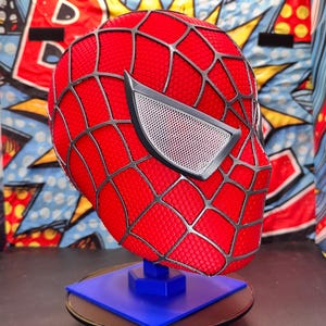 Spider-Man 2002 Tobey Maguire Inspired Cosplay Mask – 3D Printed Movie Helmet image 8
