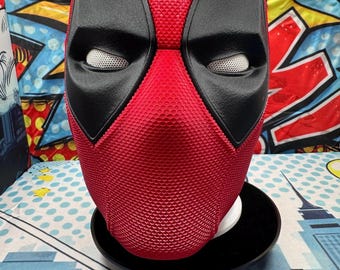 Deadpool 3 Inspired Wearable Cosplay Mask - 3D Printed