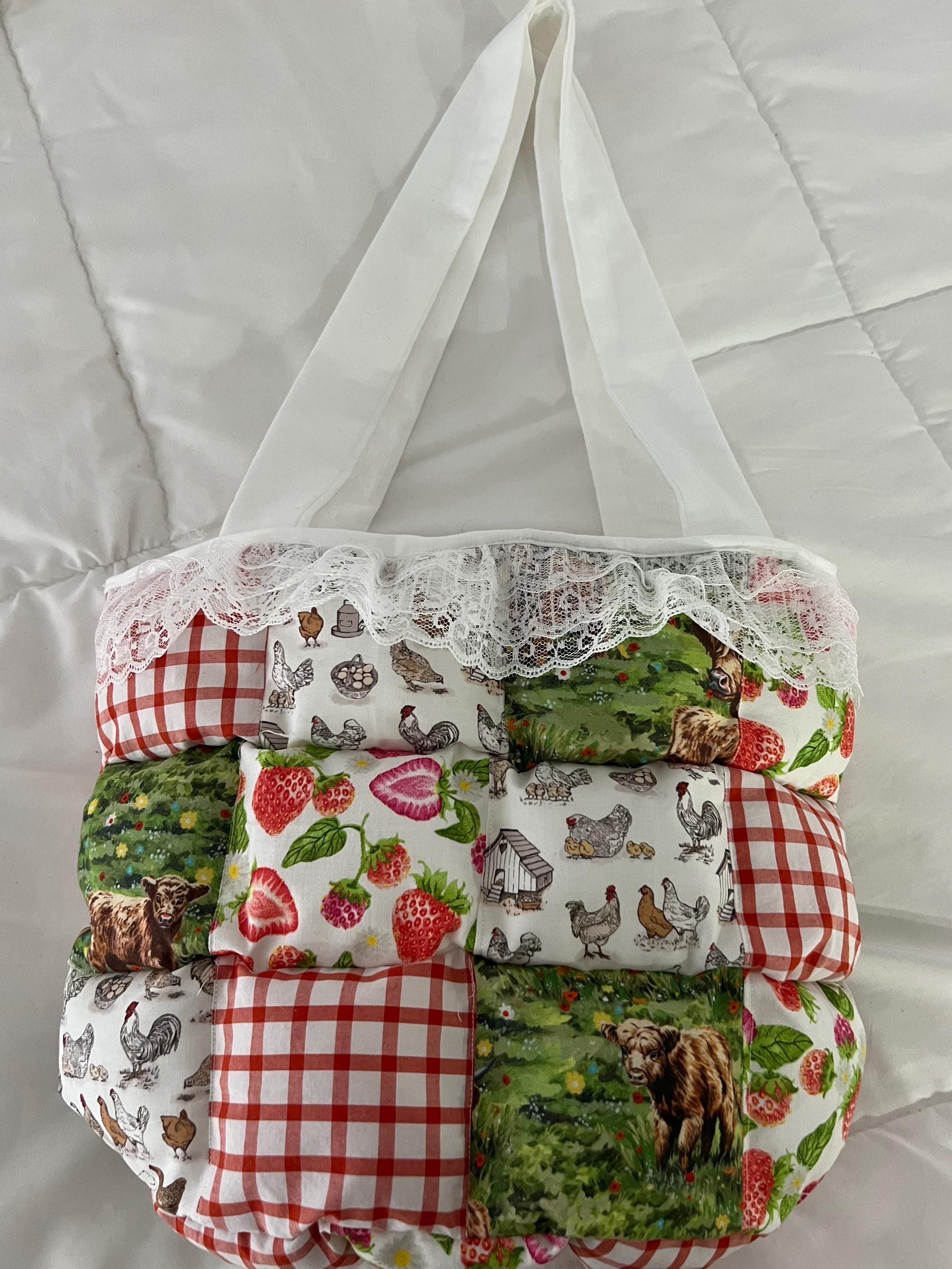 Quilted Puff Tote Bag