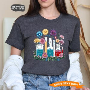 Retro Women in Science T-Shirt, Teacher Vintage Science Shirt, Cool Science Shirt, Gift For Science Shirt, Women in STEM Shirt, PhD Gift