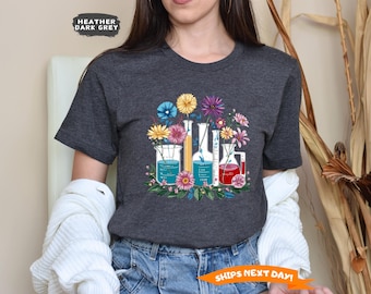 Retro Women in Science T-Shirt, Teacher Vintage Science Shirt, Cool Science Shirt, Gift For Science Shirt, Women in STEM Shirt, PhD Gift