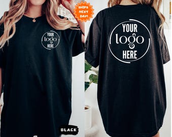 Custom Logo Shirt, Company Logo Shirts, Personalized Logo Tshirt, Business Logo Shirt, Personalized Company Shirt, Custom Brand Shirt, Logo