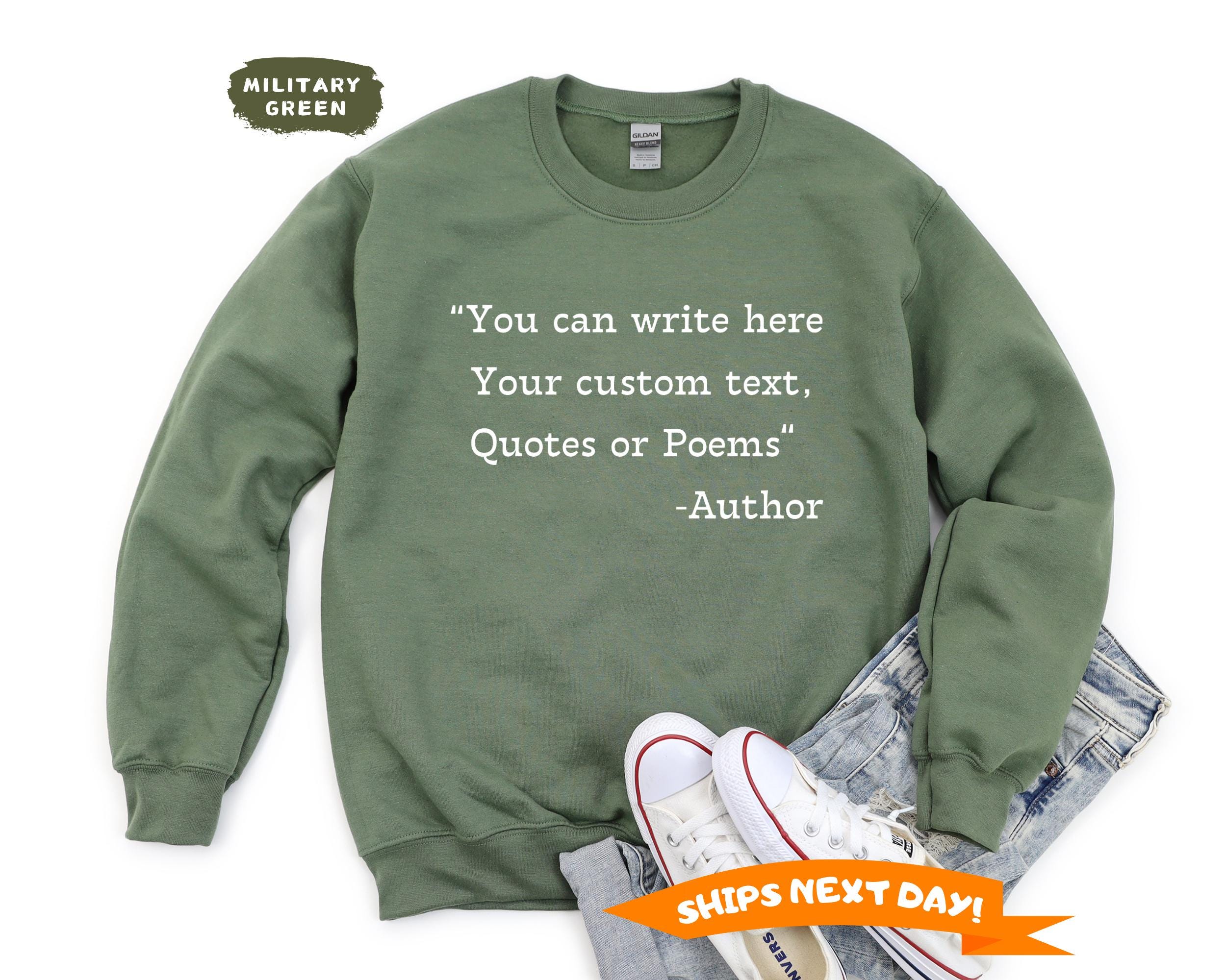 Sweatshirts With Sayings - Etsy