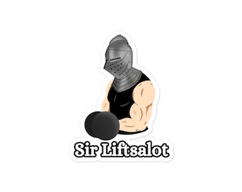 Pegatina de Sir Liftsalot