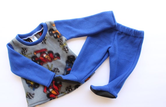 6/9M Infant Footed Pajama Pants With 