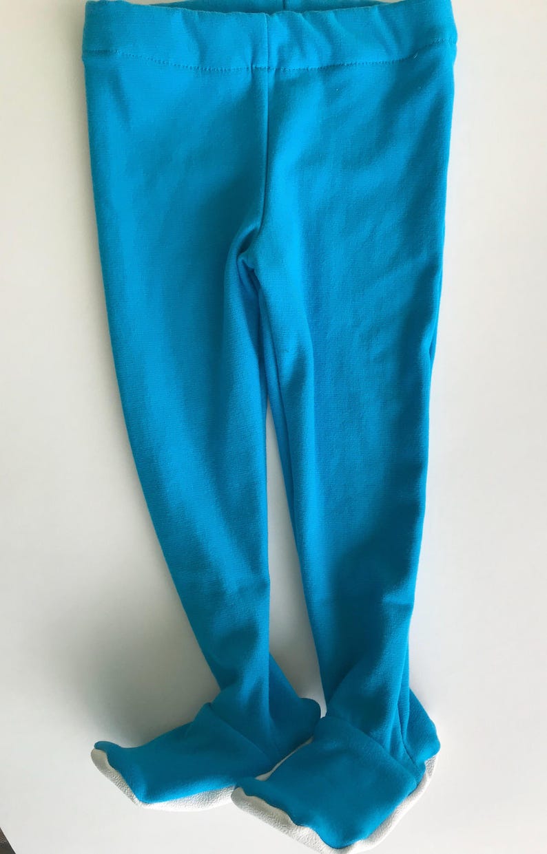 Footed Pajama Pants with Feet Pajamas with Feet CUSTOM Bamboo Etsy