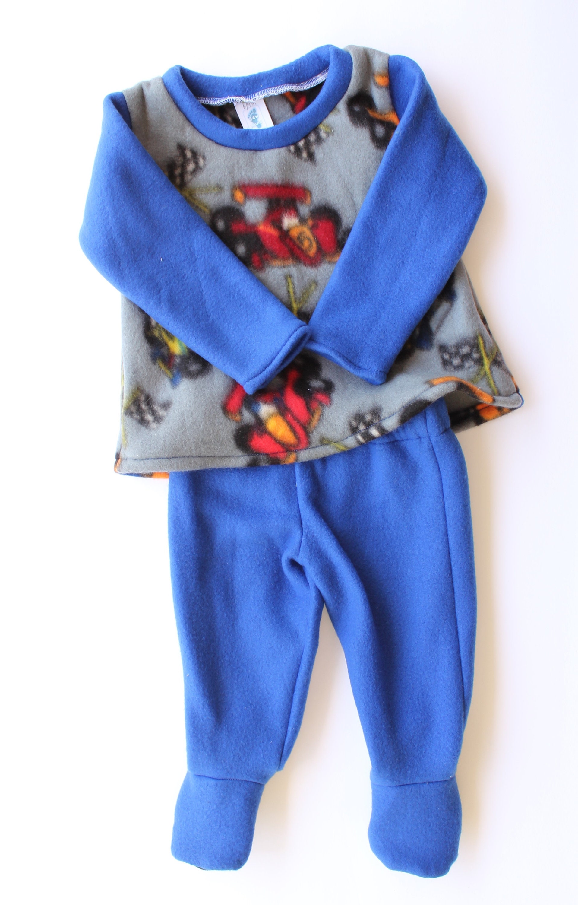 Infant Footed Pajama Pants with Feet PJs with Feet READY to Etsy