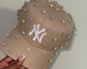 NY Yankees Rainbow Bling Hat - Etsy display picture 2