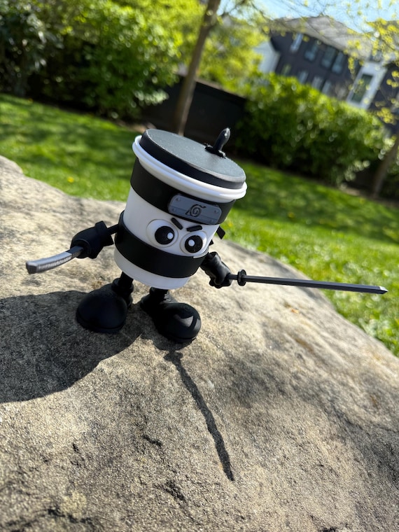 Cappuccino Assassino 3D Printed figure Brainrot Italian memes Desk