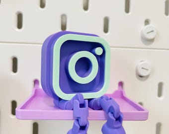 Business card NFC funny NFC Buddy 3D Printed Interactive Social Media keychain Customizable Desk Companion Fun Digital Business Card smart