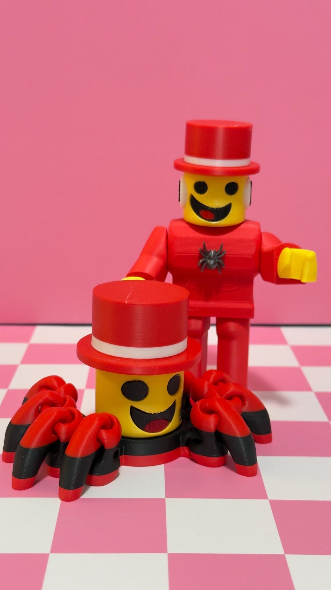 Spydersammy Steal a Brainrot Sammy Spider and Admin Sammy Figures 3d ...