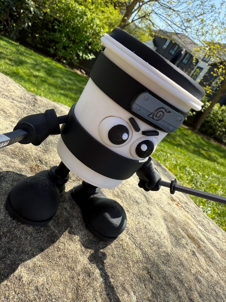Cappuccino Assassino 3D Printed Figure Brainrot Italian Memes Desk Toy ...