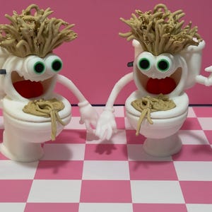 Spaguetti Tualetti figure Italian brainrot