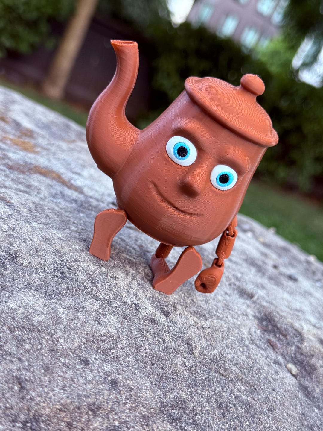 Tatatatatata Sahur – Walking Teapot Meme Figure Italian Brainrot 3D ...