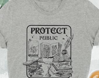 Protect Public Libraries Shirt, Support Your Local Libraries Shirt, Gift For Librarian, Book Lover Gift, Librarian Shirt, Read Banned Books