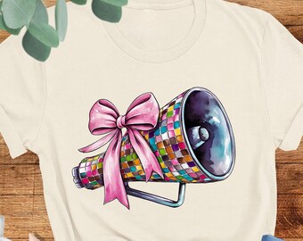 Coquette Cheer Bow Shirt, Coquette Football Shirt, Football Coquette Bow Shirt, Pink Coquette Bow Shirt, Game Day Football, Fall Football