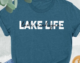 Custom Lake Life Shirt, Lake Vacation Shirt, Personalized Lake Lover Shirt, Summer Lake Shirt, Lake Camping Tee, Lake Lover Gift, Lake Life