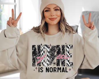 None of This Is Normal Sweatshirt, Anti ICE Protest Sweatshirt, Human Rights Hoodies, Political Statement Sweatshirt, Social Justice Gift
