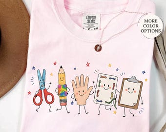 Comfort Colors® Occupational Therapy Doodle Shirt, OT Tshirt, Occupational Therapist Shirt, Pediatric OT Tee, OT Grad Gifts, Therapy Tee