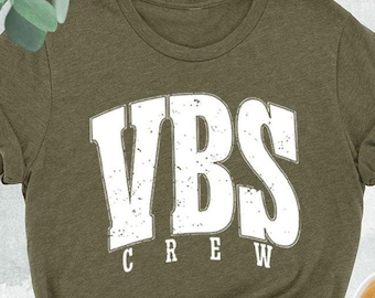 VBS Crew Shirt, Vacation Bible School Shirt, Church Camp Shirt, Christian Shirts, Summer Camp Shirt, VBS Shirt, Religious Shirt, Faith Shirt
