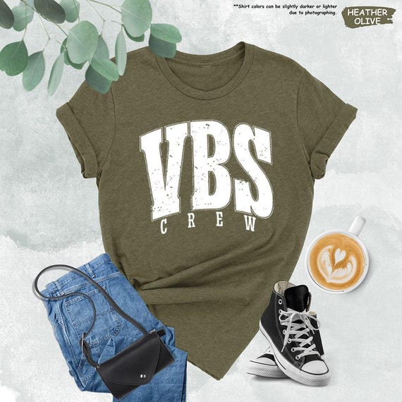 VBS Crew Shirt, Vacation Bible School Shirt, Church Camp Shirt, Christian Shirts, Summer Camp Shirt, VBS Shirt, Religious Shirt, Faith Shirt